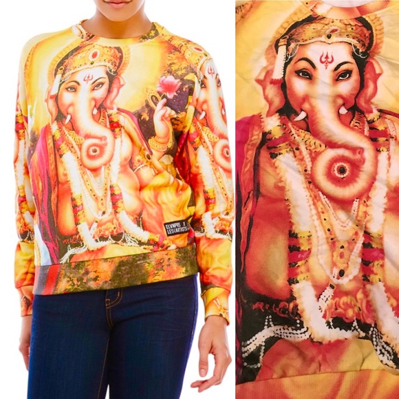 ELEVEN PARIS x LES (ART)ISTS NWT MIA Sweatshirt L - Picture 2 of 16